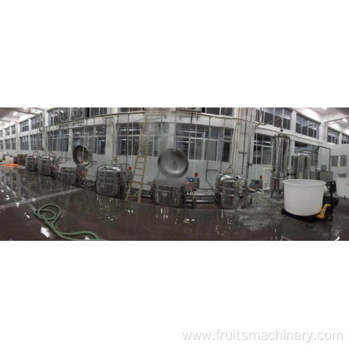 Vacuum dip Sugar Pot pickles production line